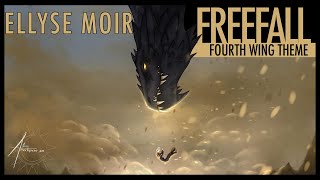 Freefall  Basgiath Theme Song  Ellyse Moir amp Valentin Dalkowski Official Lyric Video [upl. by Yellas]