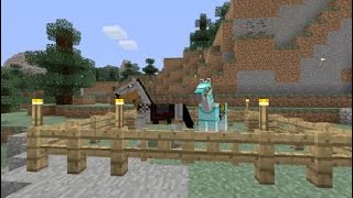 Minecraft les deux chevaux 17 saison 3 [upl. by Naoma]