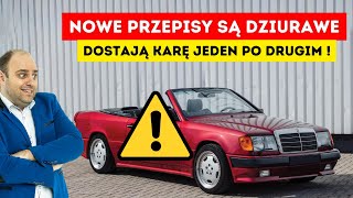 Nowe przepisy są dziurawe Kierowcy dostają kary jeden po drugim [upl. by Hitt153]