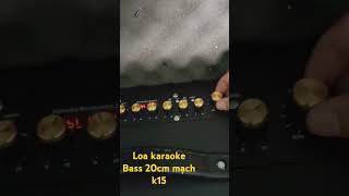 Loa karaoke bass 20cm mạch k15 dannguyenaudio dnaudio loakaraoke [upl. by Maje]