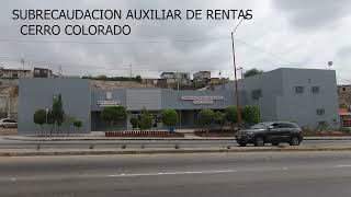 SUBRECAUDACION AUXILIAR DE RENTAS  CERRO COLORADO  EN TIJUANA [upl. by Hseyaj]