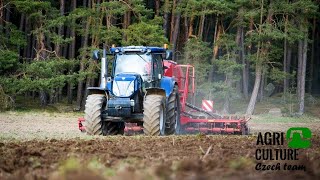 Setí  Seeding New Holland T7070  Horsch pronto 6 DC [upl. by Braasch]