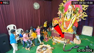 This Was Really Amazing 😲🙏 See What Happened At A Goddess Durga Mandir in Dussehra Festival [upl. by Eirojam661]