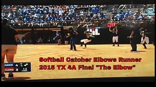 6615 Texas 4A Softball Final quotThe Elbowquot [upl. by Rettig156]