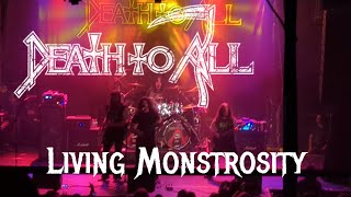 Death To All  Living Monstrosity Live  May 30 2024  The Phoenix Concert Theatre  Toronto ON [upl. by Oeflein]