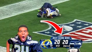 THIS CANT BE REAL  REACTING TO Rams vs Seahawks HIGHLIGHTS  NFL 2024 Week 9 [upl. by Asyral]