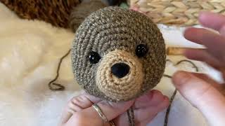 Amigurumi Facial Sculpting [upl. by Ymorej]