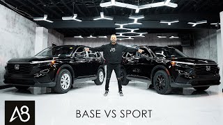 2023 Honda CRV  Base vs Sport [upl. by Attinahs157]