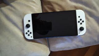 unboxing Nintendo switch OLED [upl. by Annairol]