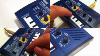 KORG monotron x DUO x DELAY  The song features all the monotrons [upl. by Gardell]