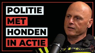 POLITIEHONDEN in ACTIE op STRAAT en bij RELLEN [upl. by Nirtiac]