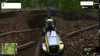 farming 2015 ep 5 coupe de bois et copeaux de bois [upl. by Morven]