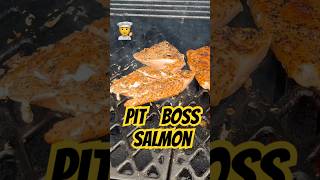 Pit Boss Pro Series SALMON food pitboss shorts cooking PitBossGrills [upl. by Anahtor764]