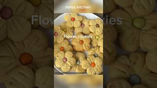 Flower 🌸 cookies easy delicious and pretty flower cookies 🌸 [upl. by Farrah]