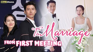 Son Ye Jin amp Hyun Bins Journey From First Meeting To MARRIAGE [upl. by Criswell]