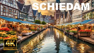 Schiedam Centrum Markt like Never Before 4K HDR Walk Tour [upl. by Jerusalem14]