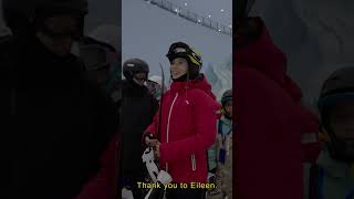 The rise of Eileen Gu ski winterolympics [upl. by Eveleen]