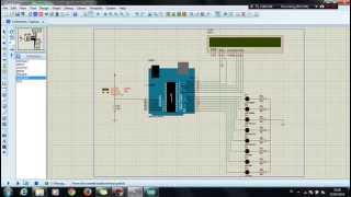 SIMPLE PROJECT PROTEUS 8 with ARDUINO LIBRARY  Automatic Lighting Controller Simulation [upl. by Ayalahs]