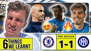 6 THINGS WE LEARNT FROM CHELSEA 11 INTER MILAN [upl. by Rabi]