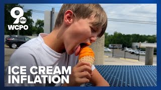 Trying to beat the heat Heres whats driving up the cost of your ice cream [upl. by Daryle]