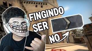 FINGINDO SER PRATA 1 NO PRATA 1  CSGO [upl. by Neelsaj168]