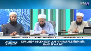 Kuranda Geçen Elif Lam Mim Harflerinin Bir Manası Var Mı [upl. by Godliman]