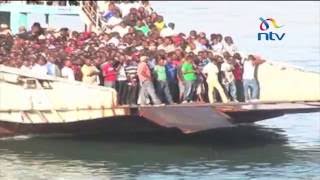 Ferry stalls at Likoni causing panic among passengers [upl. by Cleti226]