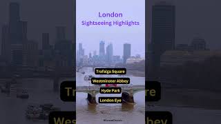 London Sightseeing Highlights must seen shorts [upl. by Saitam192]