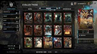 GWENT The Witcher Card Game Factions Overview  Monsters [upl. by Maynard]