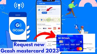 How to request New GCash Mastercard  GCash Card 2023 [upl. by Epolenep]