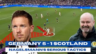 Germany vs Scotland Tactical Analysis  How Nagelsmanns Tactics Outdone Scotland [upl. by Tini]