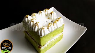 Pistachio Cake with Honey amp Cream Cheese Frosting  Easy Pistachio Cake recipe in Malayalam [upl. by Ardnaxela]