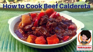 How to cook Beef Caldereta [upl. by Alletneuq]