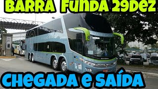 Terminal Rodoviário Barra Funda 2912 Movimentação ano novo 18h ás 20h [upl. by Laro]