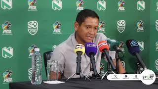 La Masia head coach Daine Klate on their Nedbank Cup match against Mamelodi Sundowns [upl. by Alioz]