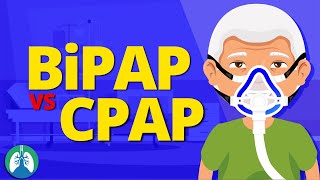 BiPAP vs CPAP Made Easy  Noninvasive Positive Pressure Ventilation NPPV [upl. by Anerehs236]