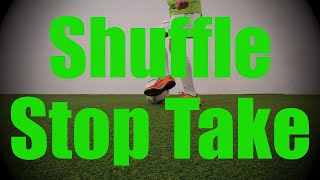 Shuffle Stop Take  Fast Footwork Drills  Soccer Football First Touch Training for U8U9 [upl. by Telimay]