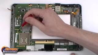 Motorola Xoom Take Apart Repair Guide [upl. by Haelahk]