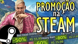 OPA PROMOÇÃO na STEAM e NUUVEM CONFIRA JOGOS de PC BARATOS com DESCONTOS a partir de 1 REAL [upl. by Moreno182]