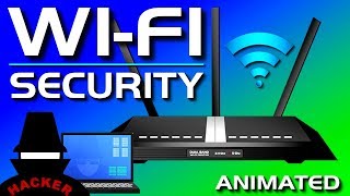 WiFi Wireless Password Security  WEP WPA WPA2 WPA3 WPS Explained [upl. by Novehs161]