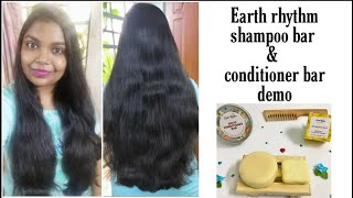 Earth rhythm shampoo and conditioner bar demo  how to use shampoo bar amp conditioner bar [upl. by Melville]