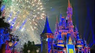 Disney Enchantment is a fireworks and projection mapping show [upl. by Pazice870]