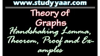 Handshaking Lemma Theorem Proof and Examples [upl. by Solana]