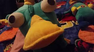 Disney Store Phineas and Ferb Perry the Platypus plush trio review [upl. by Hembree]