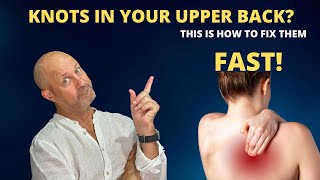 How to Get Rid of Knots in Your Upper Back Incredibly Effective Trick [upl. by Jacinthe917]