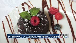 EXTEMPORAL LA GASTRONOMIE PENTRU LICEENI [upl. by Sulecram]