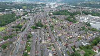 Crosland Moor 360 Drone 25 June 24 [upl. by Aerdnaxela654]