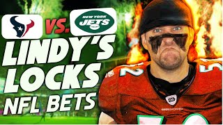 NFL Picks Week 9 Texans vs Jets Thursday Night Football 1031  Lindys NFL Locks [upl. by Elyac]