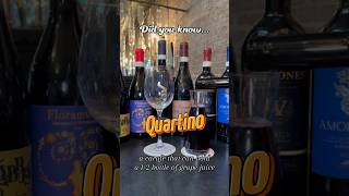 DidYouKnow a quartino is a carafe that can hold a 12 bottle of grape juice wine imeddiecano [upl. by Gary]