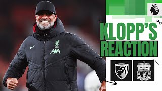 Salah update Curtis Jones amp SuperDeserved Win  Bournemouth 04 Liverpool  Klopps Reaction [upl. by Nus144]